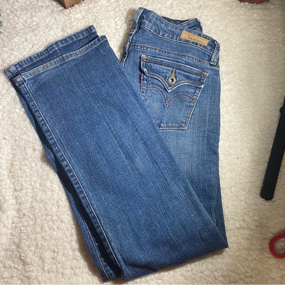 Levis Vintage 545 Low Bootcut Jeans
